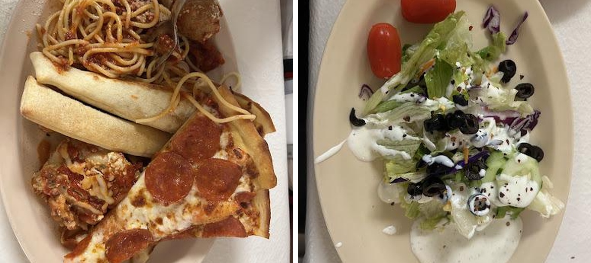 Italian Express Menu